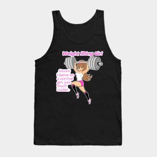 Weightlifting girls Tank Top